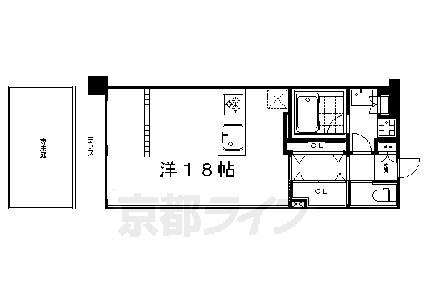 1K：洋18×K1（44 ㎡）