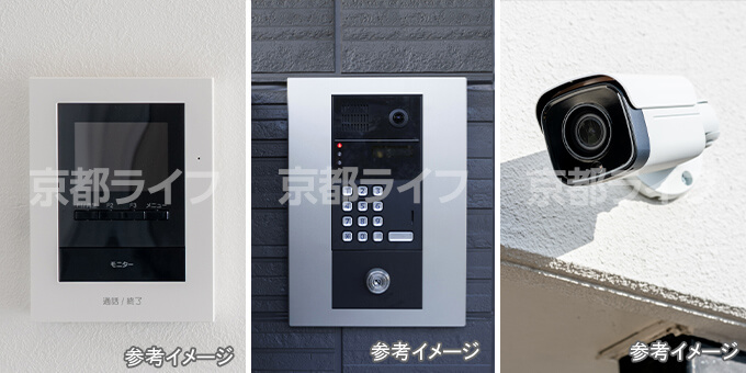 安心のセキュリティ!オートロックやTVホン完備