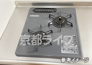 2口コンロ